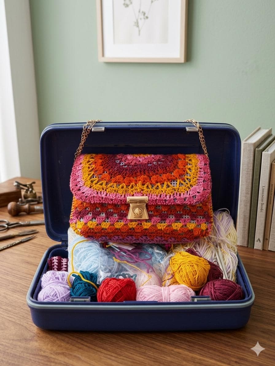 hand made hand bag 