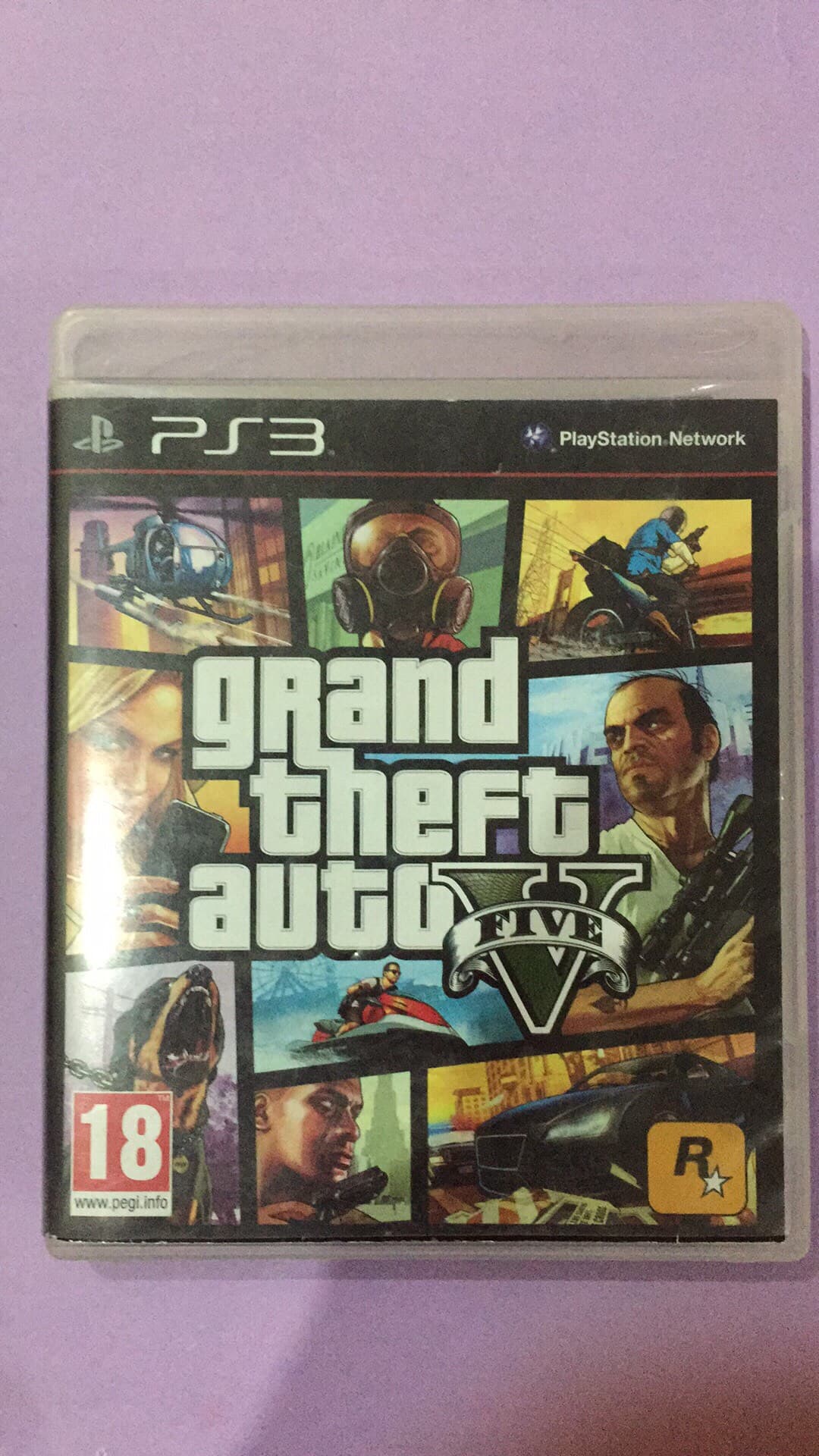 gta 5 PS3 original game disk